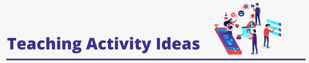 Image text [teaching activity ideas]