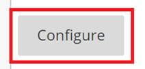 A screenshot showing the Configure button that you should click within your module site in order to make Panopto available.
