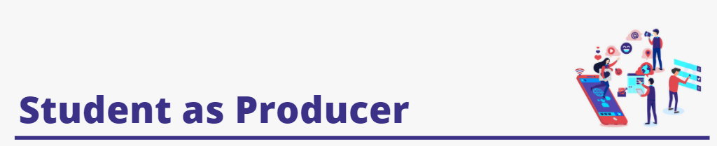 Image text: Student as Producer