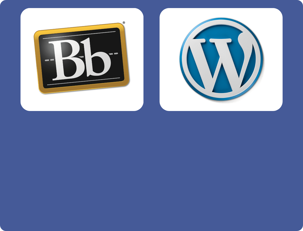 Blackboard and WordPress